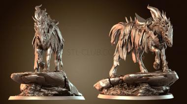 3D модель Седло «Стойка Тьмы» (STL)