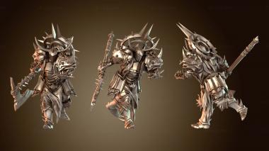 3D модель Darknight Axe Run (STL)