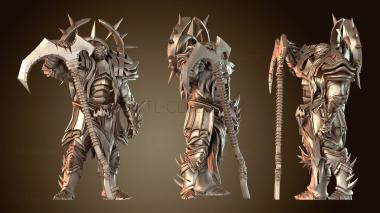 3D модель Подставка для косы Darknight (STL)