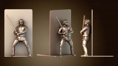3D модель Подставка для книг Дарта Вейдера Darksteel (STL)
