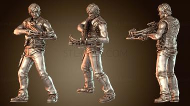 3D модель Дэрил Диксон (STL)