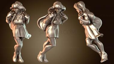 3D модель Экзотическое платье Dawn Lady Shadows PS (STL)