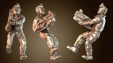 3D модель Поза сидя Daz (STL)