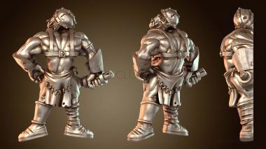 3D модель Мертвый орк брутальный (STL)