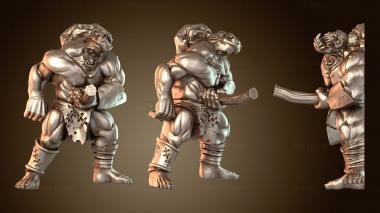 3D модель Мертвый орк тихий (STL)