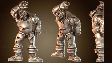 3D модель Мертвый боец Сопротивления Браво (STL)