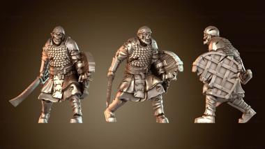 3D модель Мертвый вор, раздавленный рыцарь (STL)
