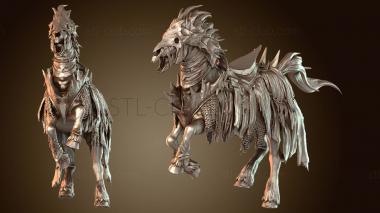 3D модель Седло для лошади «Death Horse Run» (STL)