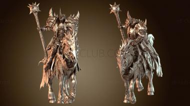 3D модель Прогулка по горе Вайл с лошадью смерти (STL)
