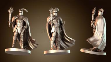 3D модель Рыцарь Смерти Злобный (STL)