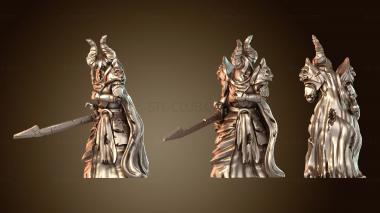 3D модель Рыцарь Смерти Нежить (STL)