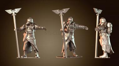 3D модель Смерть Криг Пехота DKOK Псайкер (STL)