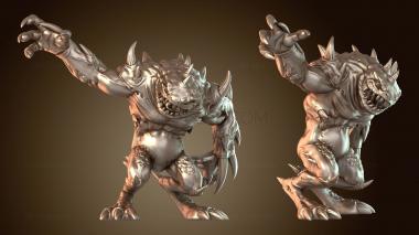 3D модель Смерть Открытая Злая (STL)