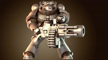 3D модель Десантник К. Безжалостный (STL)