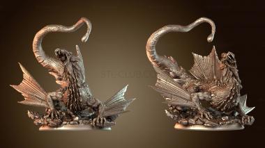 3D модель Глубокий Дракон (STL)