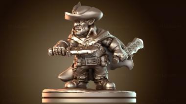 3D модель Глубокий гном-разбойник Неуловимый (STL)
