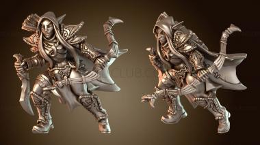 3D модель Леди-разбойница из Дипвуд-Альфар (STL)