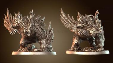 3D модель Глубоководный Альфар Улдар Зверь-друид, меняющий форму (STL)