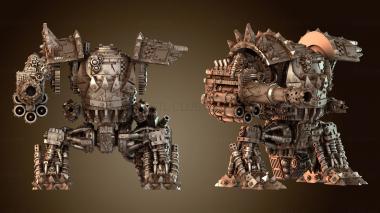 3D модель Deff Dread Ork Tersus Amazing Detail Mega Boom Bit (STL)