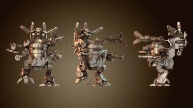 3D модель Deff Dreads Ужасный робот Ужасное разрушение (STL)