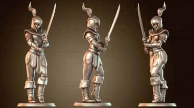 3D модель Полубогиня (STL)