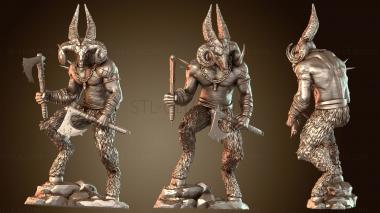 3D модель Демонические топоры гористро (STL)