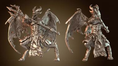3D модель Демонический Адский Мародер Разрушает (STL)