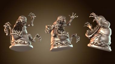 3D модель Демонический снеговик-искривленный (STL)