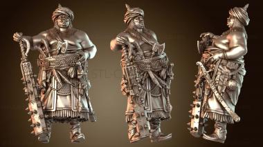 3D модель Закаленный наемник пустыни (STL)