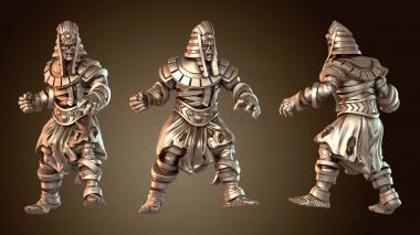 3D модель Мумии пустыни Высушенные (STL)