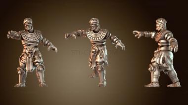 3D модель Мумии пустыни C Призраки (STL)