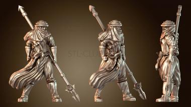 3D модель Воин пустыни (STL)
