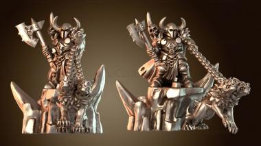 3D модель Армия разбойников, пеший лорд-разбойник (STL)