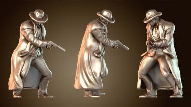 3D модель Детектив Джек Зил Пистолет (STL)