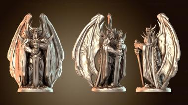 3D модель Рыцарь-дьявол (STL)
