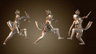 3D модель Дьявольский ниндзя (STL)