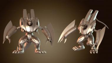 3D модель Дигимон Мегалогровмон (STL)