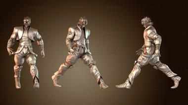 3D модель Динозавры-воины Q (STL)
