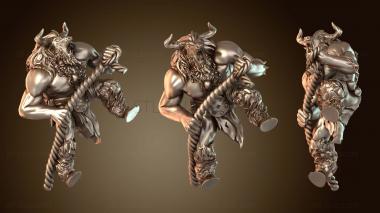 3D модель Колесница Диониса Минотавра (STL)