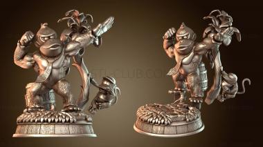 3D модель Диорама Donkey Kong Bananas (STL)