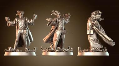 3D модель Диорама Лич-Волшебник Трансформация D (STL)