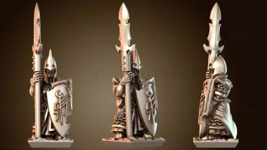 3D модель Рунические щиты для копий лютого эльфа A (STL)