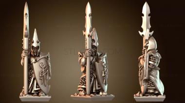 3D модель Рунические щиты для копий лютого эльфа F (STL)