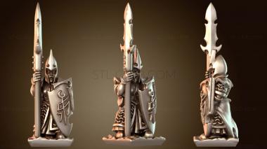3D модель Рунические щиты для копий лютого эльфа K (STL)