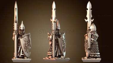 3D модель Рунические щиты для копий лютого эльфа S (STL)