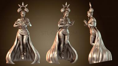 3D модель Божественная Жрица Главная (STL)