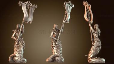 3D модель Знамя воина демонов похоти DML (STL)