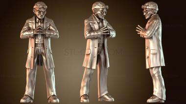 3D модель Доктор Безумный Ученый (STL)