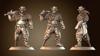 3D модель Доктор Пират Корин и контрабандист людей Уиспер Мэлоун (STL)