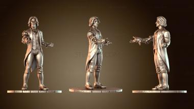 3D модель Дональд Пирс Получеловек Дополненный (STL)